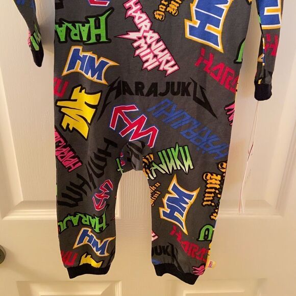Harajuku Mini Target 20th Graffiti Long Sleeve Romper Size 18 Months NWT - Picture 3 of 7